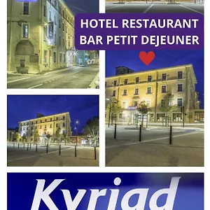 Hotel Kyriad Centre - & Restaurant & Bar - La Galerie D'art Des Princes - Provence Alpes Cote D'azur - France - Proche A7-a9 - Exit21- Chateauneuf-du-pape Avignon Bollene Nimes, Orange (Vaucluse)